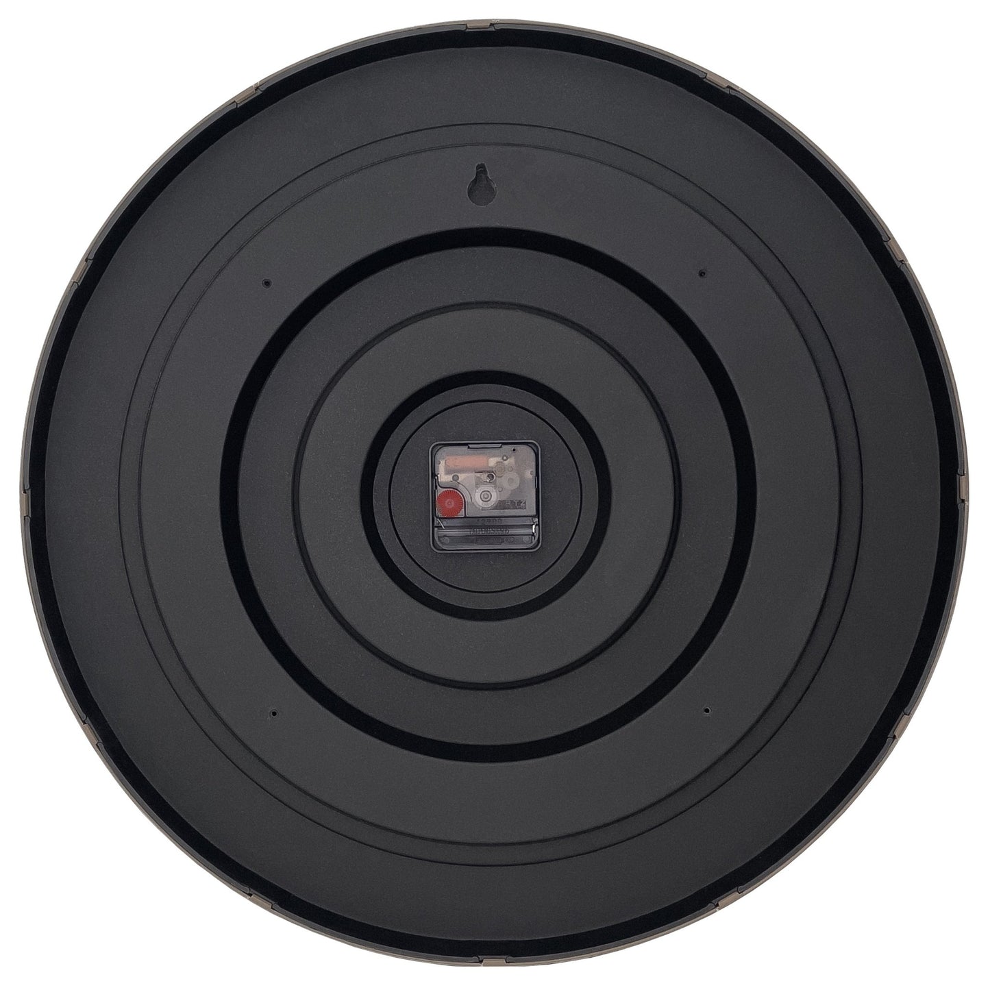 Wall clock 50cm - Silent - Black/White - Plastic - NeXtime 'Dickens Large' - wevelnit