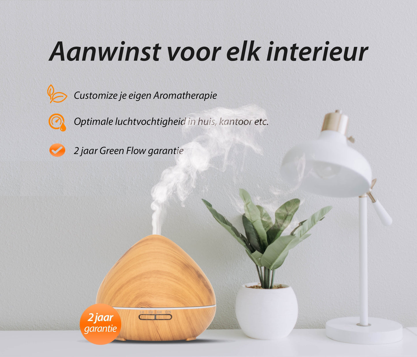 Zen Pro Diffuser - Licht Hout - wevelnit