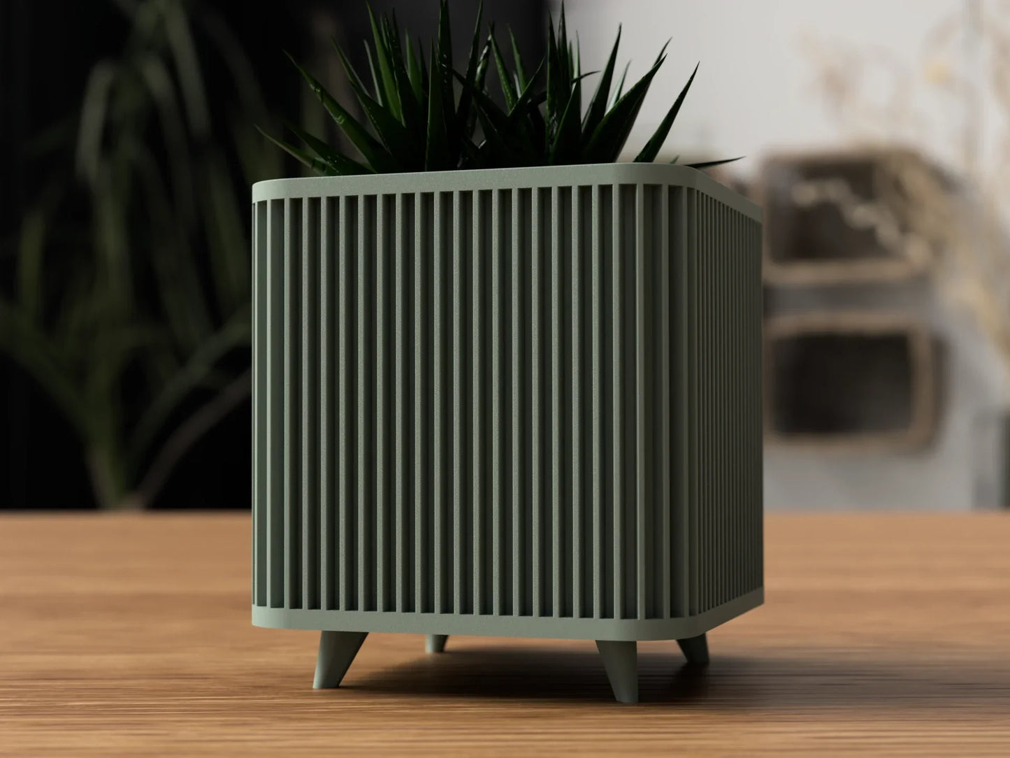 Shikaku Japandi plantenpot - wevelnit