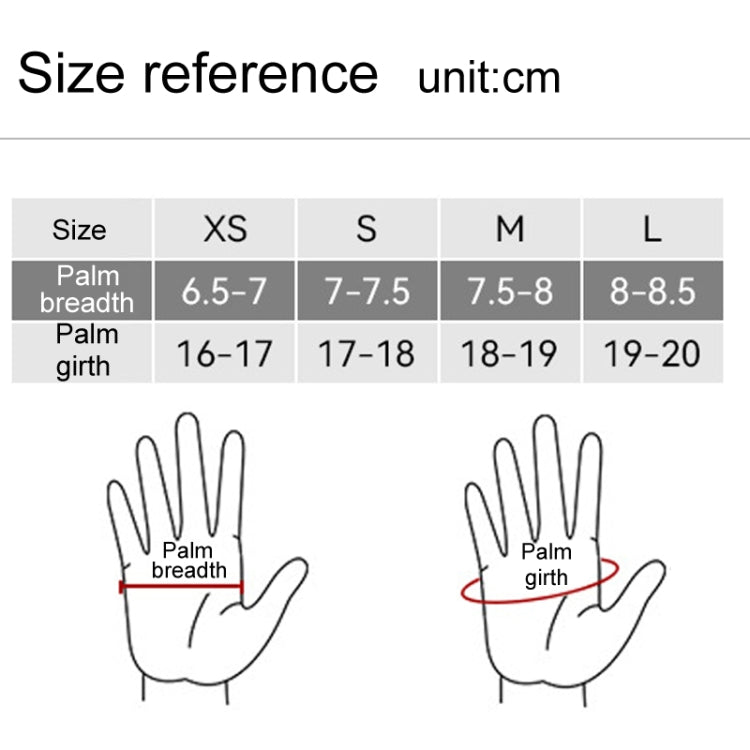 Winter Padded Ski Gloves Outdoor Windproof Warm Sports Gloves Size: M - wevelnit