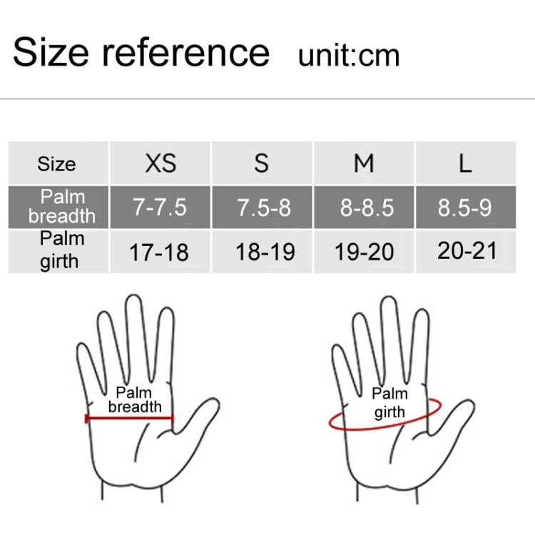 Winter Padded Ski Finger Gloves Outdoor Windproof Warm Sports Gloves - Size: XS - wevelnit