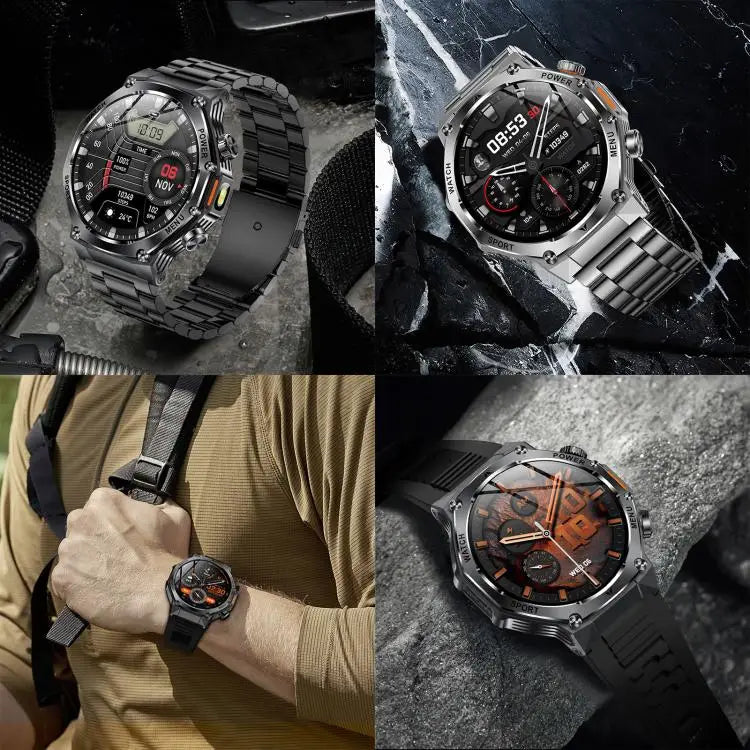 AK82 Smartwatch 1,8 inch – groot scherm en Bluetooth bellen