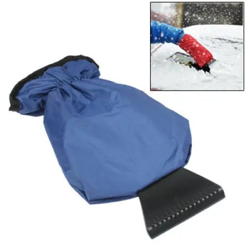 Car Snow & Ice Shovel with Protective Sleeve – Winter Essential - wevelnit