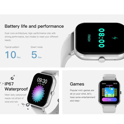 Smartwatch 1,83 inch – AI-spraak, bellen en hartslagmeting