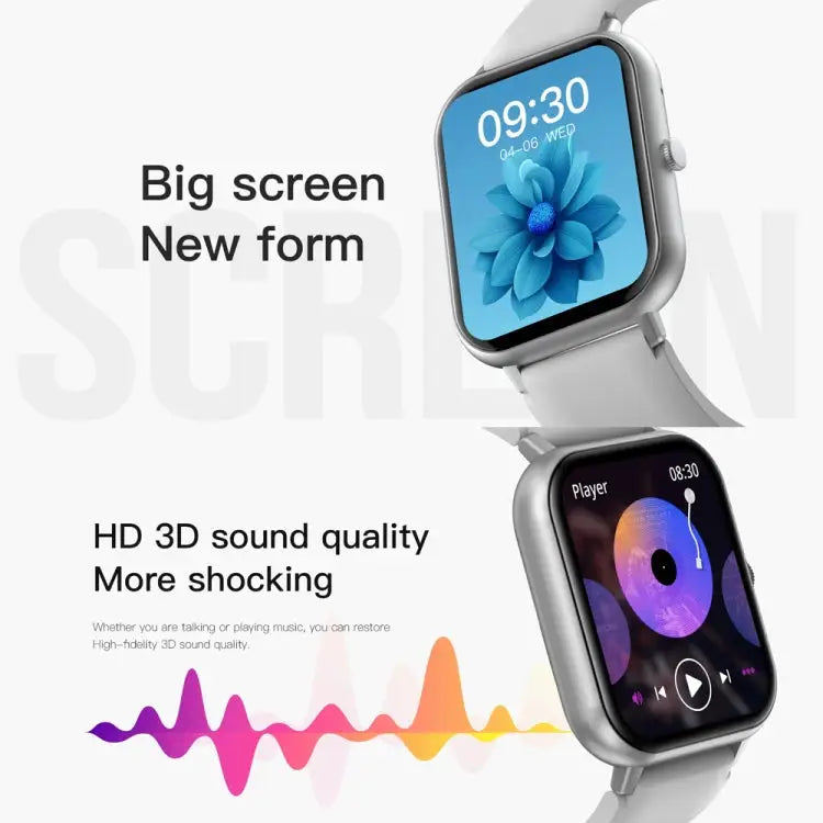 Smartwatch 1,83 inch – AI-spraak, bellen en hartslagmeting
