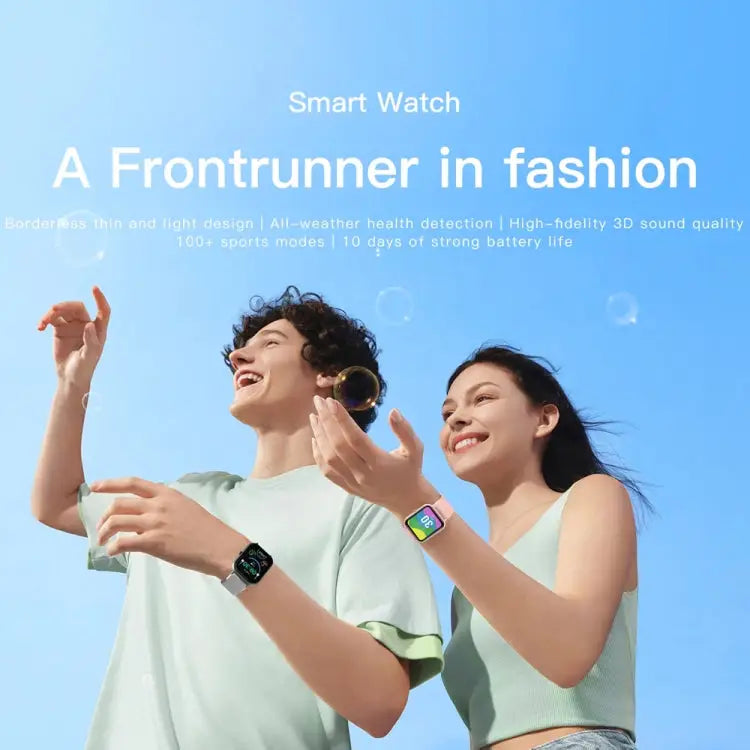 Smartwatch 1,83 inch – AI-spraak, bellen en hartslagmeting