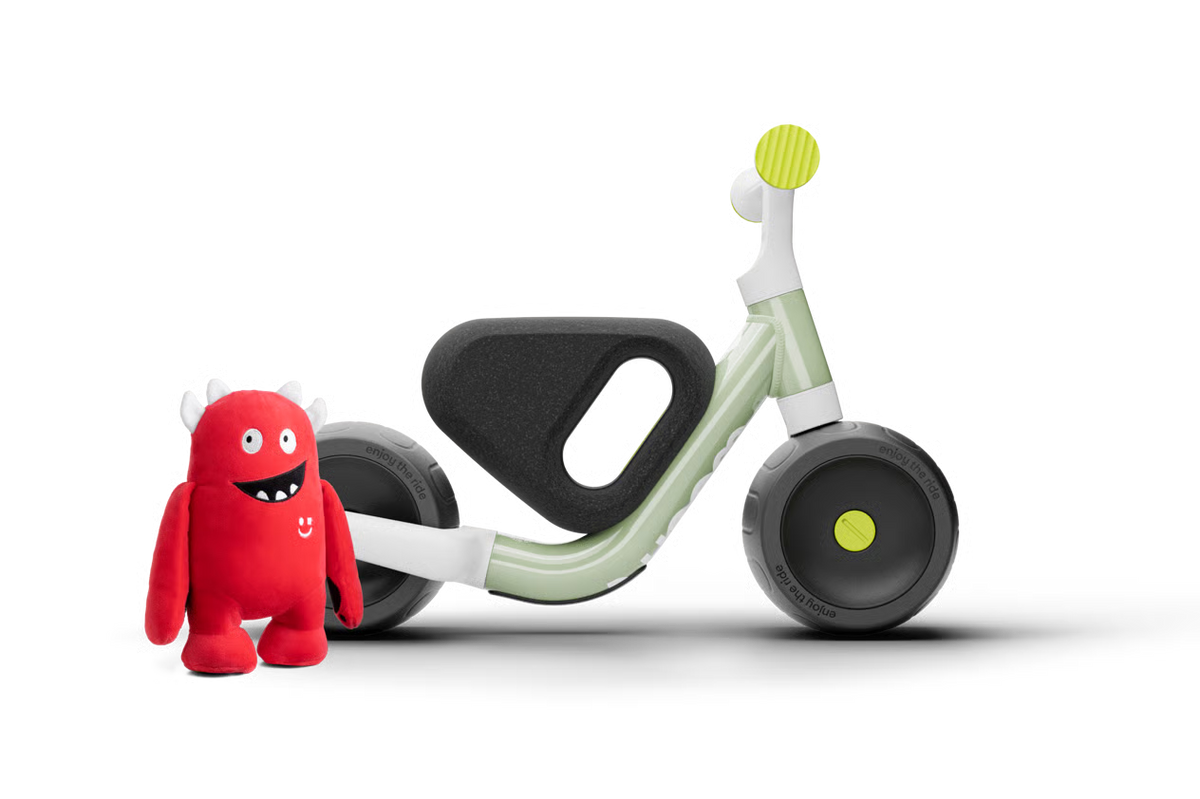 woom WOW Loopfiets – zelfbalancerend, 9 tot 36 maanden