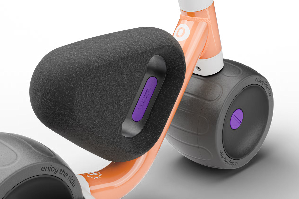 woom WOW Loopfiets – zelfbalancerend, 9 tot 36 maanden