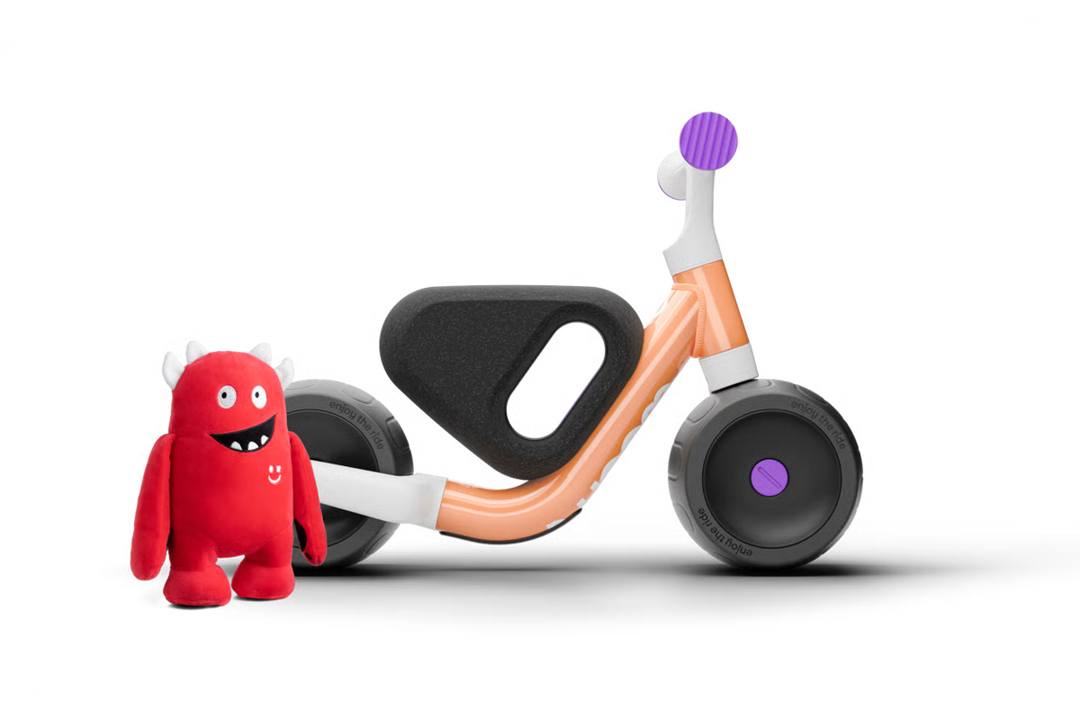 woom WOW Loopfiets – zelfbalancerend, 9 tot 36 maanden