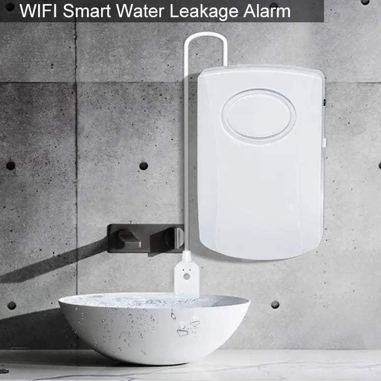 130dB Water Leakage Overflow Alarm Detector Sensor - wevelnit
