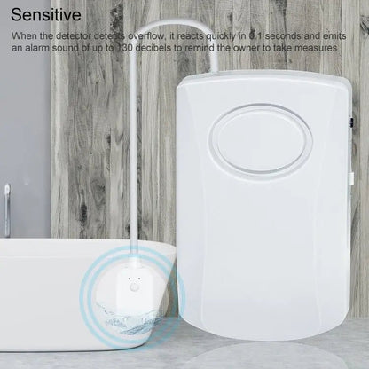 130dB Water Leakage Overflow Alarm Detector Sensor - wevelnit