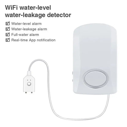 130dB Water Leakage Overflow Alarm Detector Sensor - wevelnit