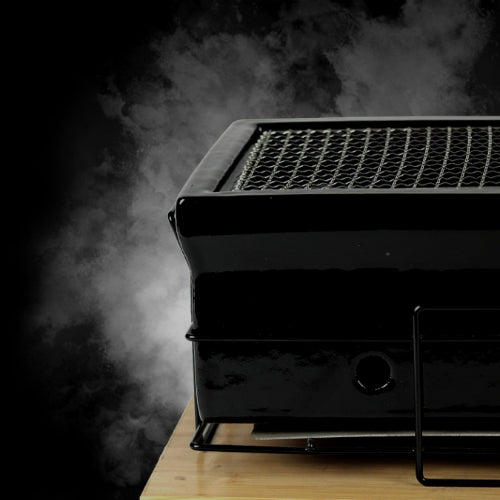 YAKINIKU Black Edition Shichirin Rechthoekig - wevelnit