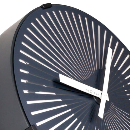 Wall clock-  30 cm - Plastic - Motion clock- 'Walking Horse' - Wevelnit