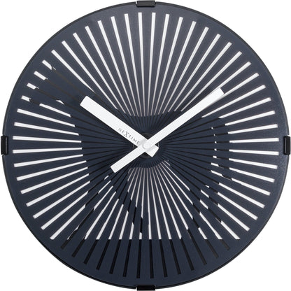 Wall clock-  30 cm - Plastic - Motion clock- 'Walking Horse' - Wevelnit