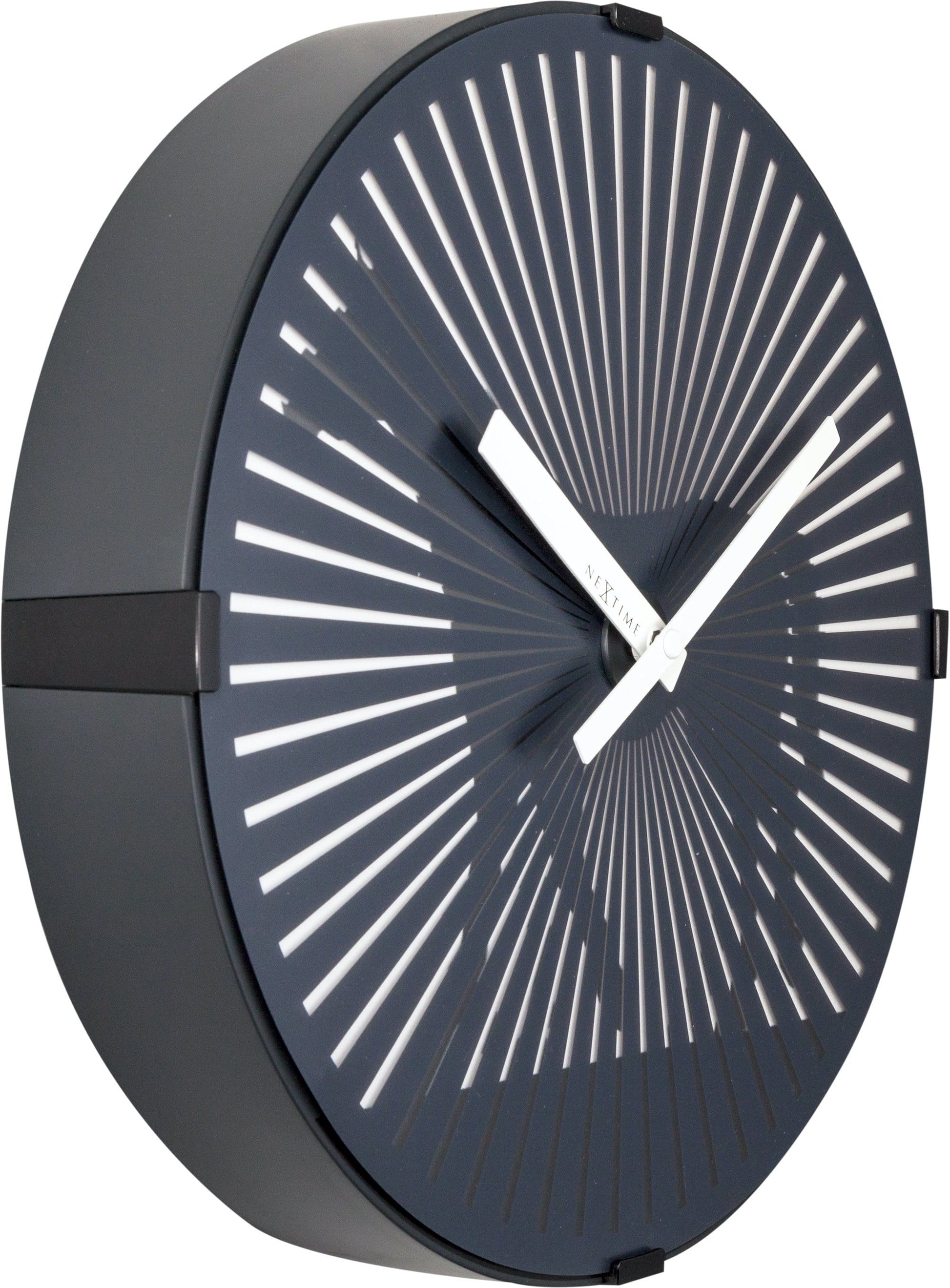 Wall clock-  30 cm - Plastic - Motion clock- 'Walking Horse' - Wevelnit