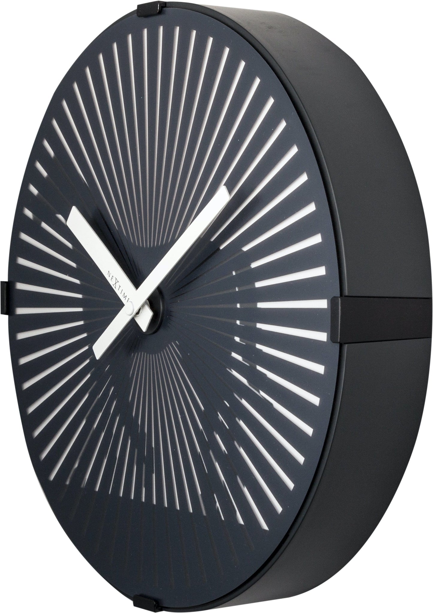 Wall clock-  30 cm - Plastic - Motion clock- 'Walking Horse' - Wevelnit