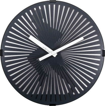 Wall clock-  30 cm - Plastic - Motion clock- 'Running Man' - Wevelnit