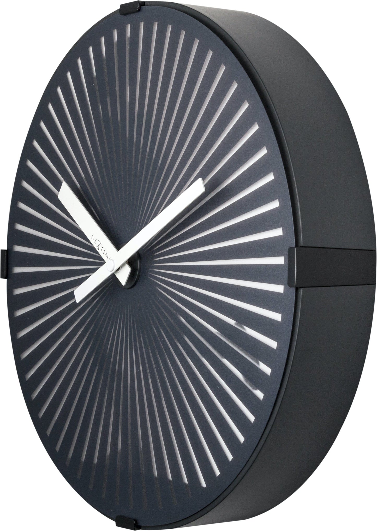 Wall clock-  30 cm - Plastic - Motion clock- 'Running Man' - Wevelnit