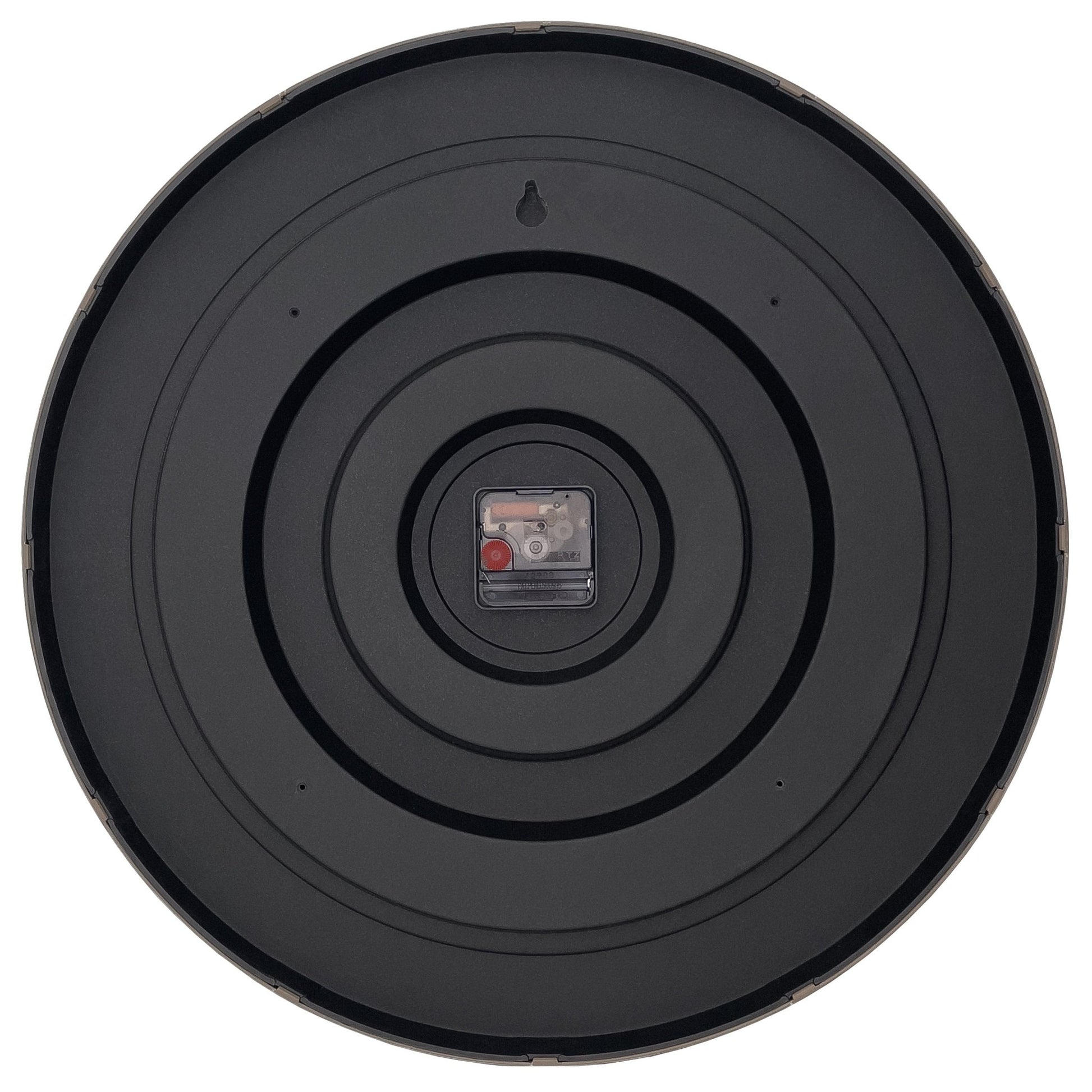 Wall clock 50cm - Silent - Black/White - Plastic - NeXtime 'Dickens Large' - wevelnit