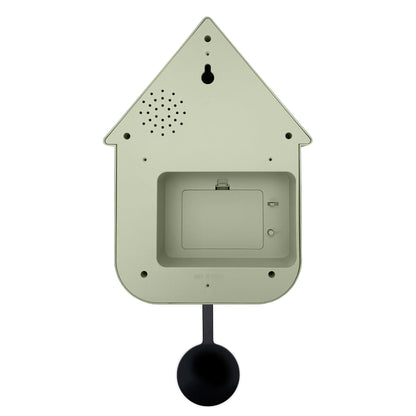Wall clock 21.5x41.5x8.5cm - Pendulum - Cuckoo - NeXtime 'Twitter' - wevelnit