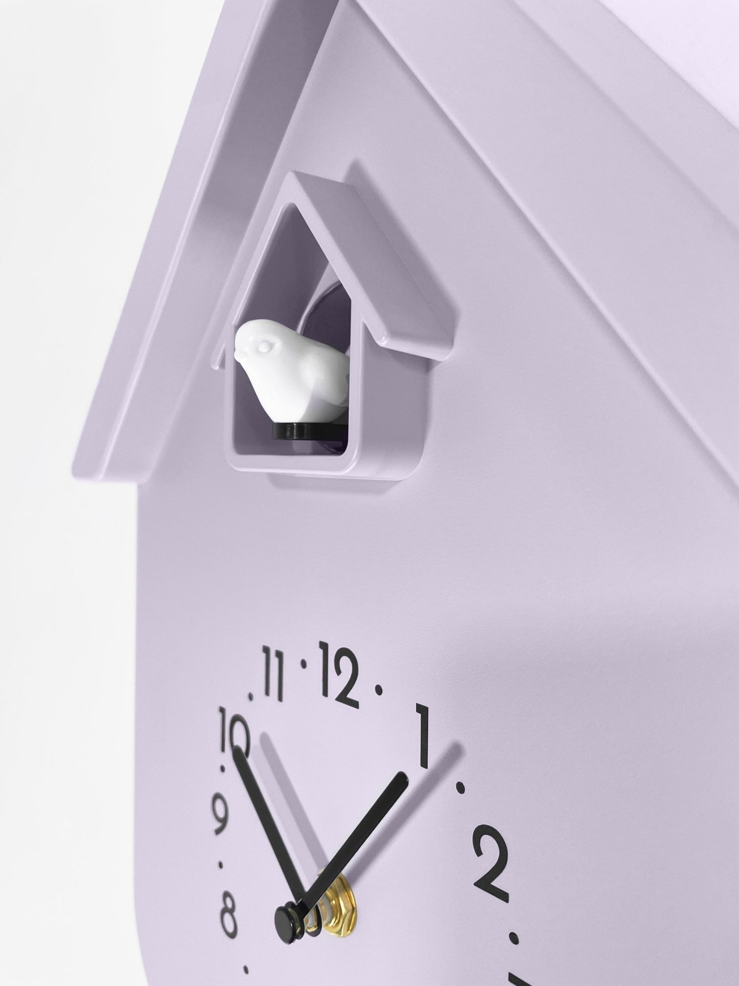 Wall clock 21.5x41.5x8.5cm - Pendulum - Cuckoo - NeXtime 'Twitter' - wevelnit