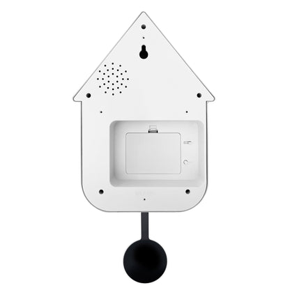 Wall clock 21.5x41.5x8.5cm - Pendulum - Cuckoo - NeXtime 'Twitter' - wevelnit