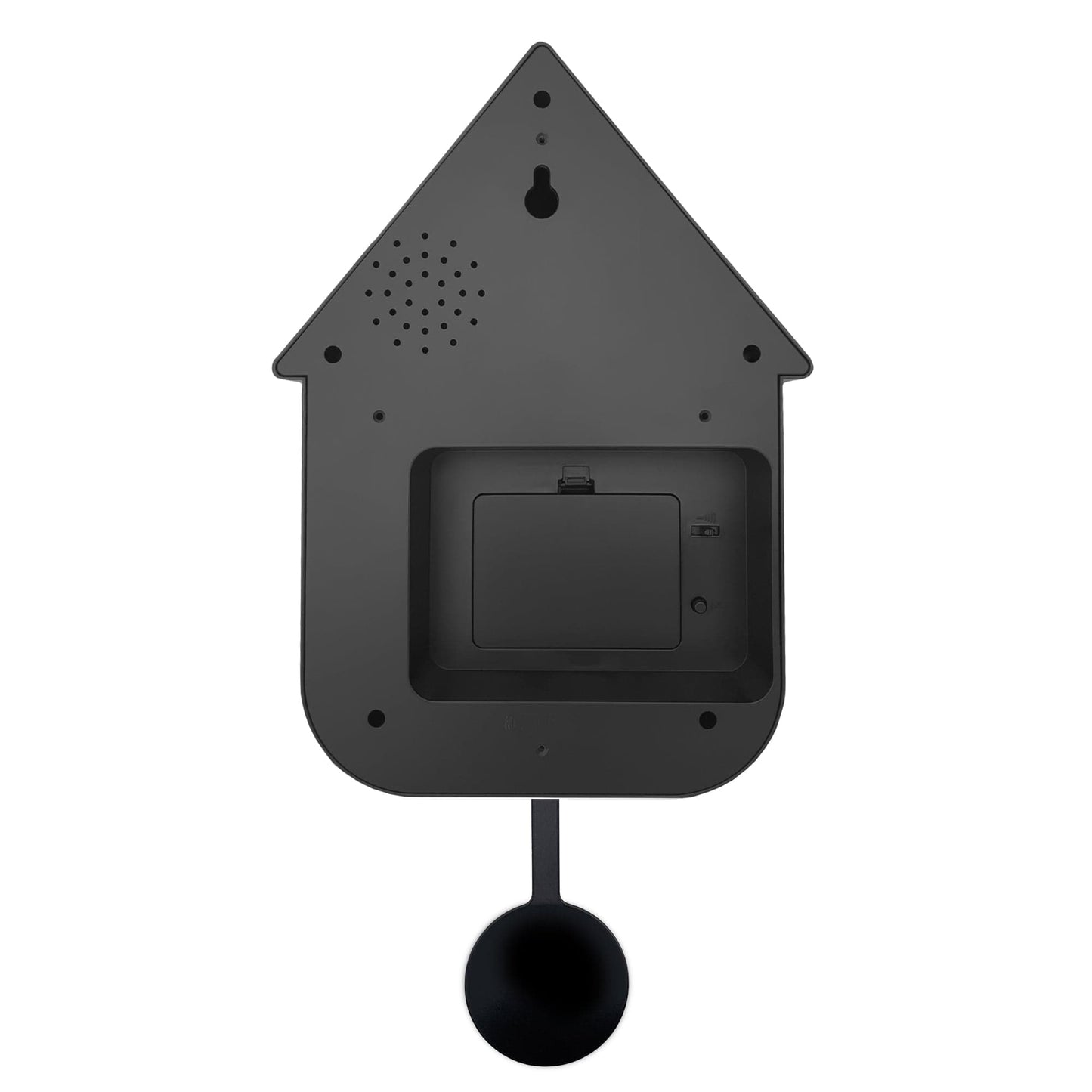Wall clock 21.5x41.5x8.5cm - Pendulum - Cuckoo - NeXtime 'Twitter' - wevelnit