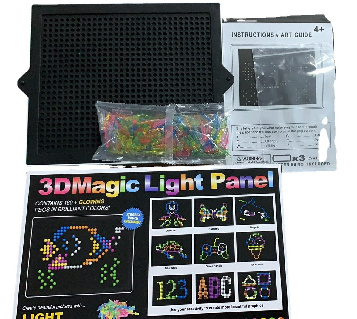 3D Creatief Magic Lichtpaneel voor Kinderen