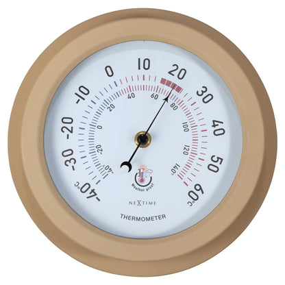 Weatherproof Thermometer - 22cm - Metal - Galvanized  Lily - Wevelnit