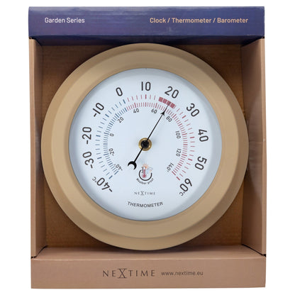 Weatherproof Thermometer - 22cm - Metal - Galvanized  Lily - Wevelnit