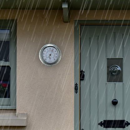 Weatherproof Thermometer - 22cm - Metal - Galvanized  Lily - Wevelnit