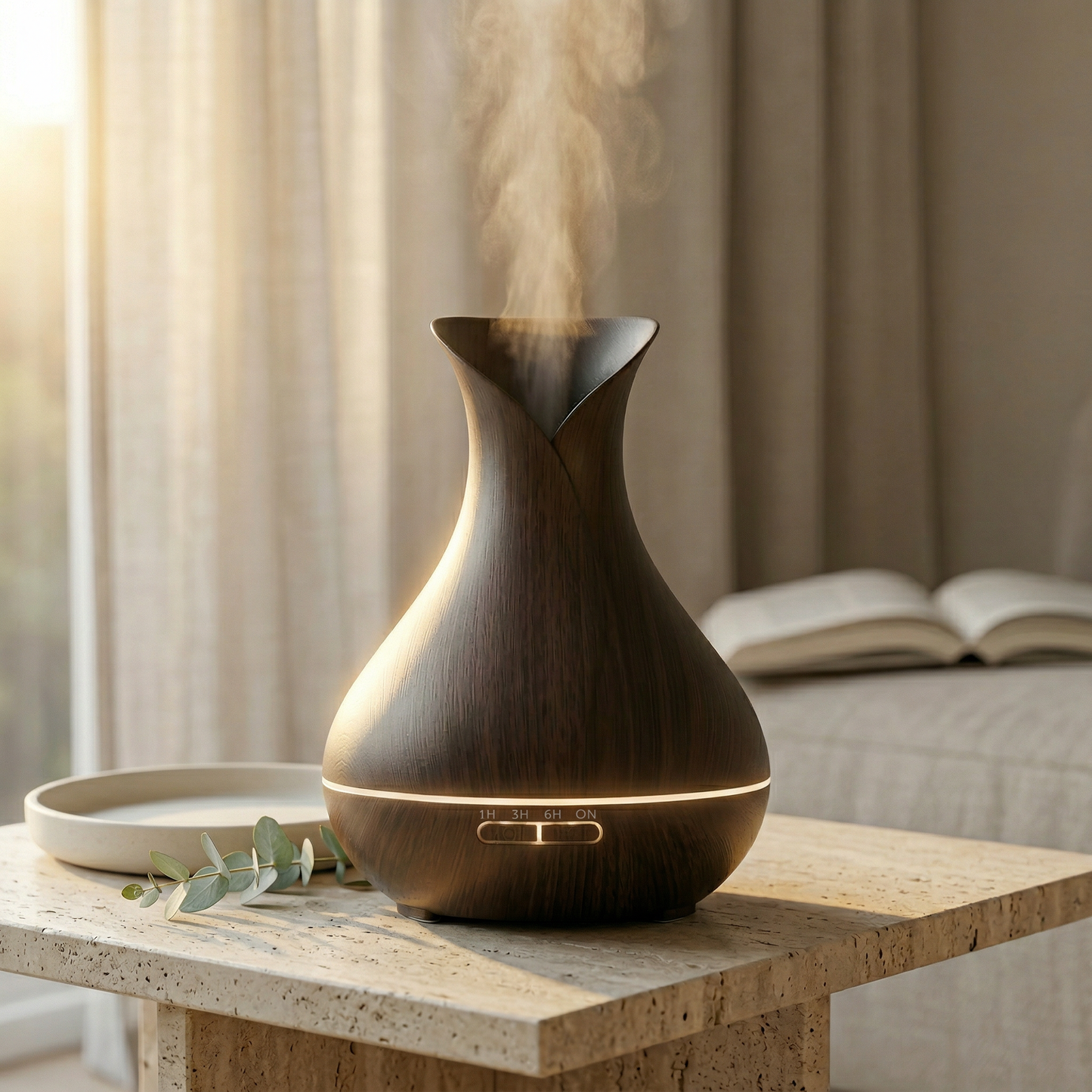 Vitality Pro Diffuser - Donker Hout - wevelnit