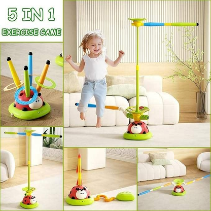 5 -in-1 Buitenspeelgoed & Binnenspeelgoed – Actief Speelgoed voor Kinderen