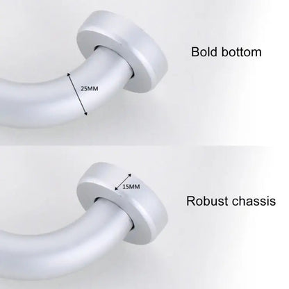 50cm Space Aluminum Bathroom Barrier - free and Safe Armrest, 50cm - wevelnit