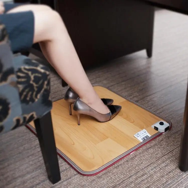 50x30cm Electric Feet Warmer Heating Mat for Home & Office - wevelnit