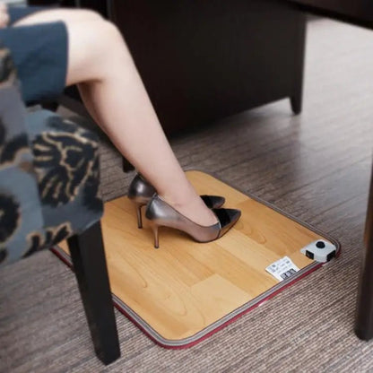 50x30cm Electric Feet Warmer Heating Mat for Home & Office - wevelnit