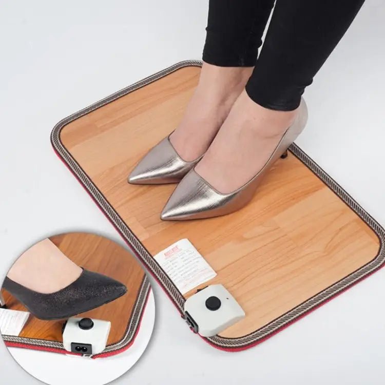 50x30cm Electric Feet Warmer Heating Mat for Home & Office - wevelnit