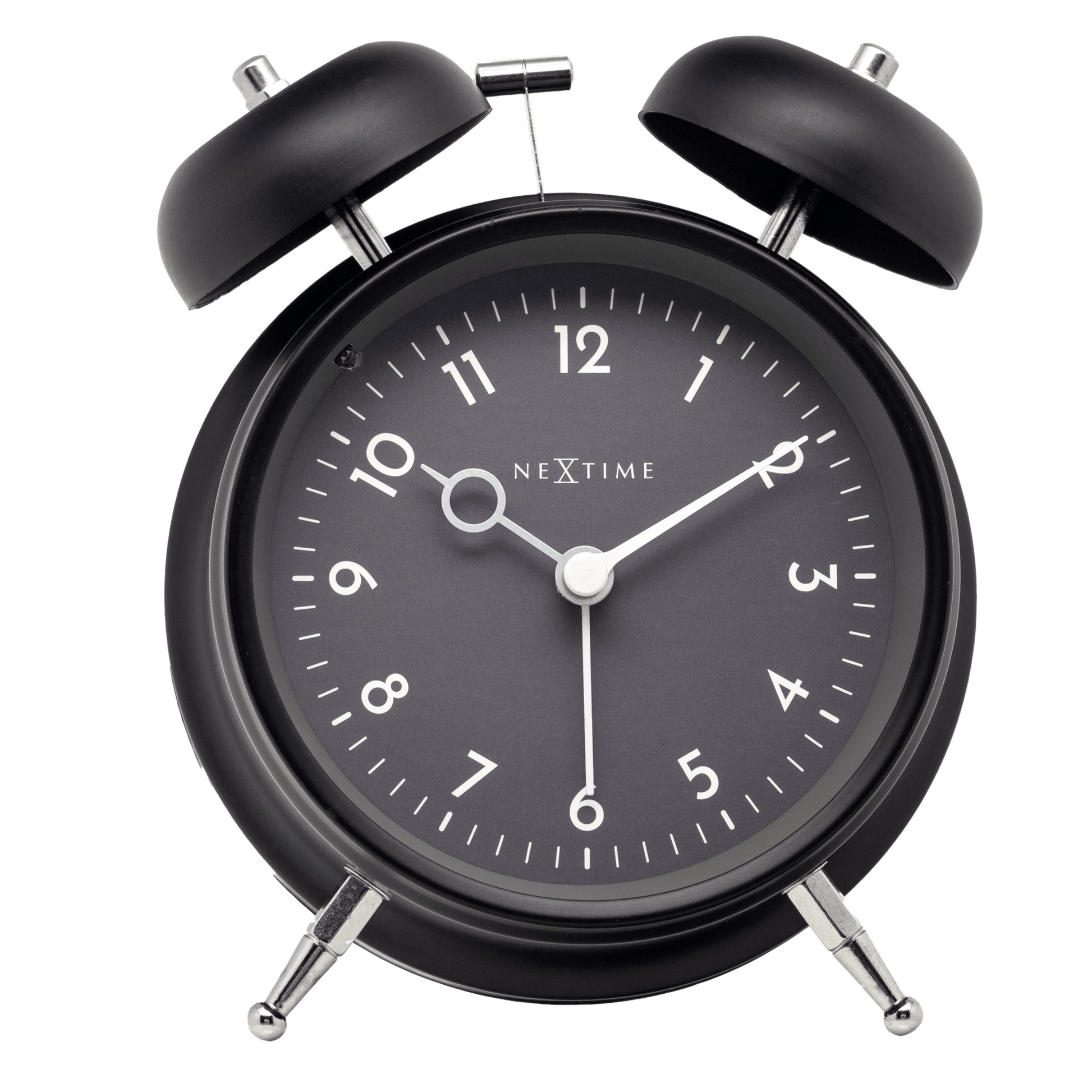 Table Alarm Clock 12 x 14 x 6cm - Metal - NeXtime "Golden Hour" - wevelnit