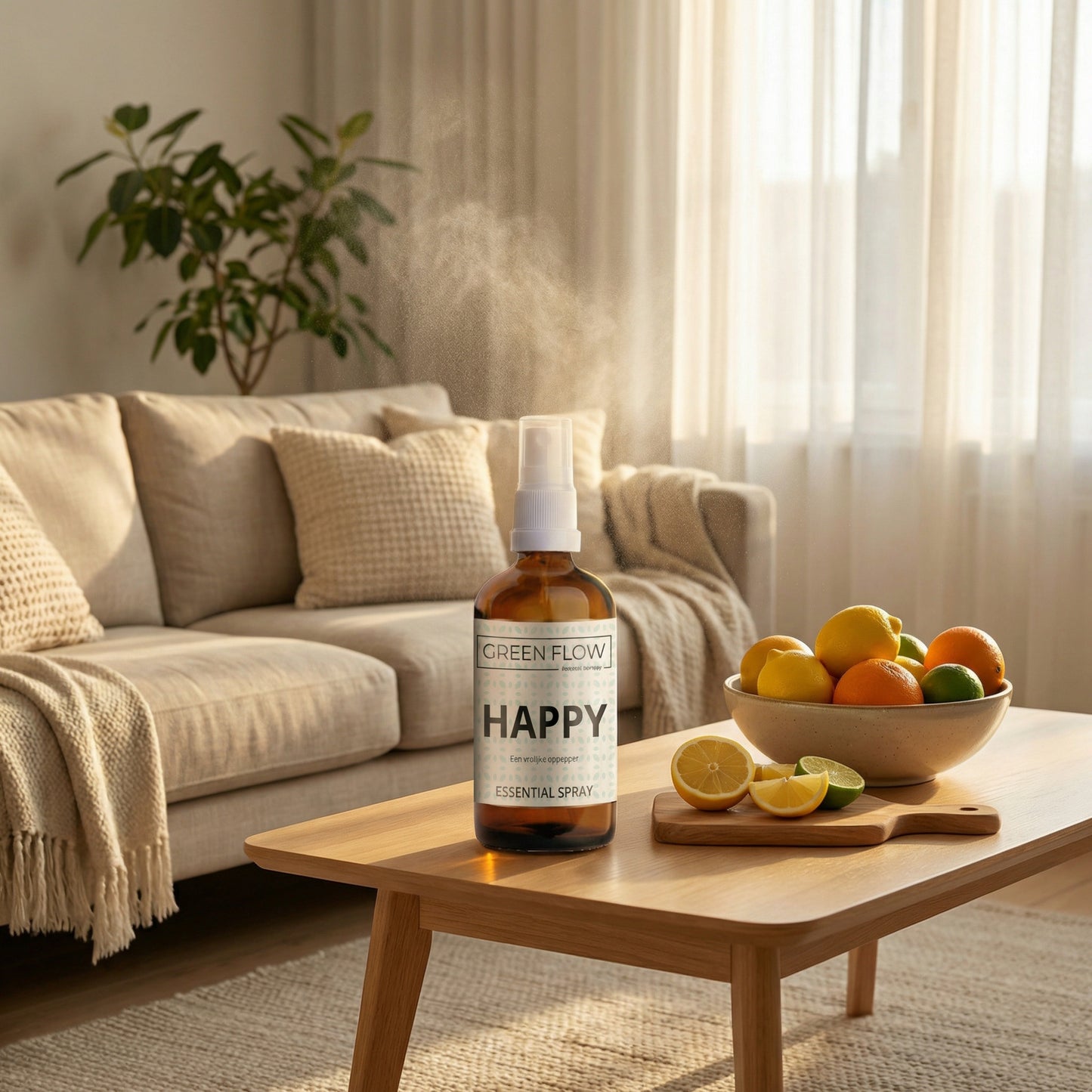 Happy kamerspray - Verspreid vrolijkheid door je hele huis - wevelnit