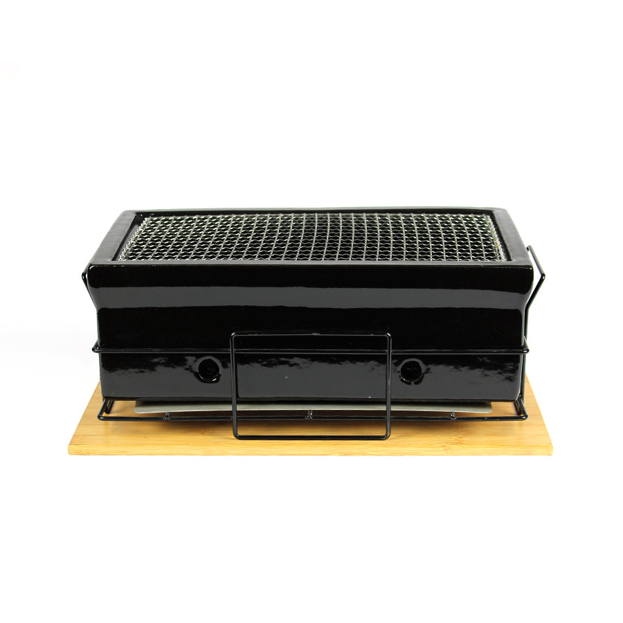 YAKINIKU Black Edition Shichirin Rechthoekig - wevelnit