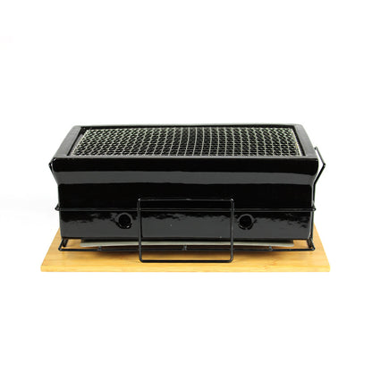 YAKINIKU Black Edition Shichirin Rechthoekig - wevelnit