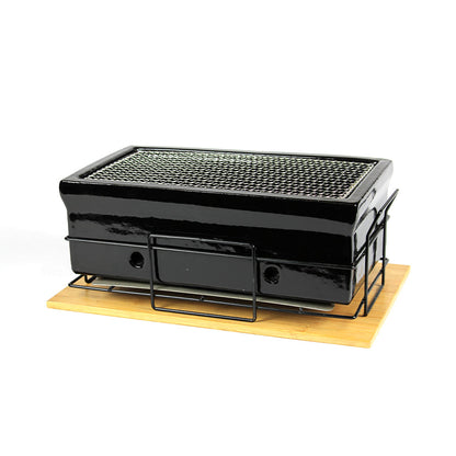 YAKINIKU Black Edition Shichirin Rechthoekig - wevelnit