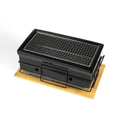 YAKINIKU Black Edition Shichirin Rechthoekig - wevelnit