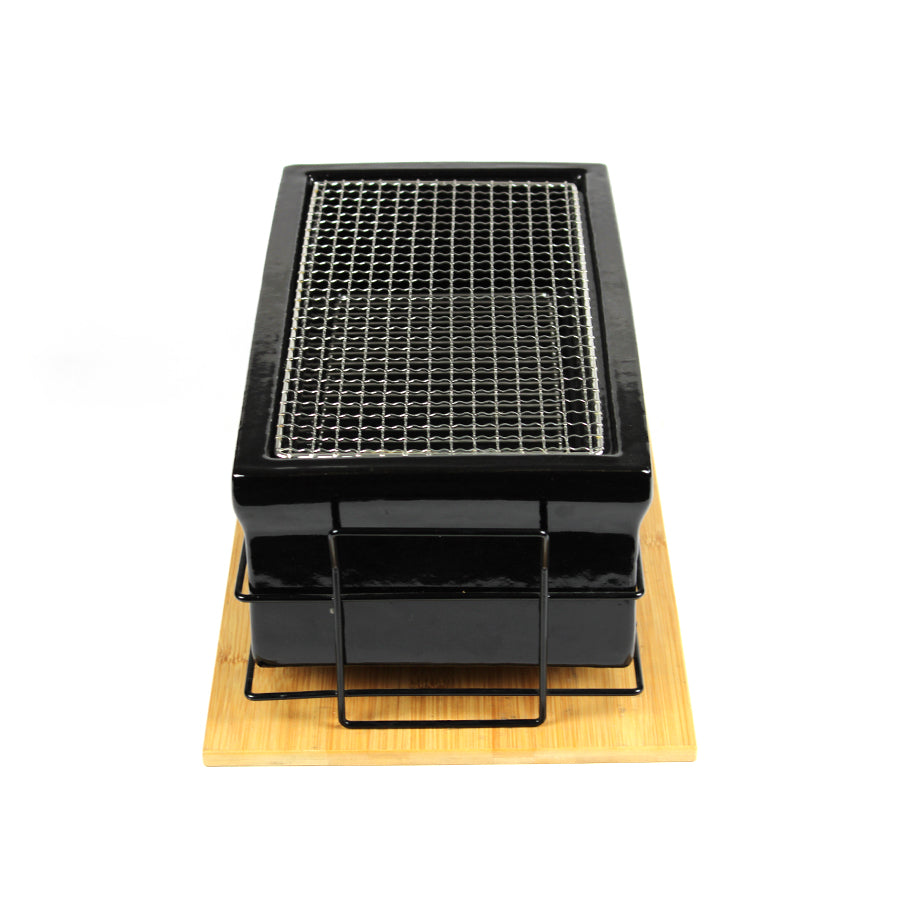 YAKINIKU Black Edition Shichirin Rechthoekig - wevelnit