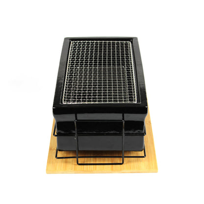 YAKINIKU Black Edition Shichirin Rechthoekig - wevelnit