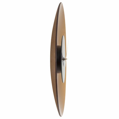 Wall Clock 40cm - Silent - Glass - "Float" - wevelnit