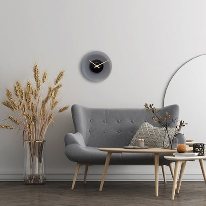 Wall Clock 40cm - Silent - Glass - "Float" - wevelnit
