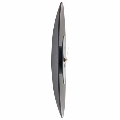Wall Clock 40cm - Silent - Glass - "Float" - wevelnit
