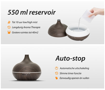 Essential Pro Diffuser - Donker Hout - wevelnit